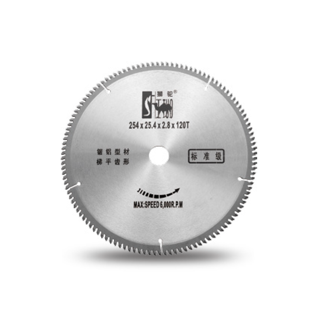 Hoja de sierra circular TCT estándar para corte de aluminio